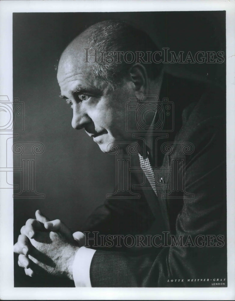 1969, Eugene Ormandy, conductor of the Philadelphia Orchestra - Historic Images