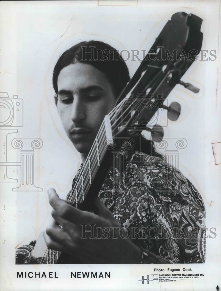 1978 Press Photo Michael Newman, musician - mjp28166 - Historic Images