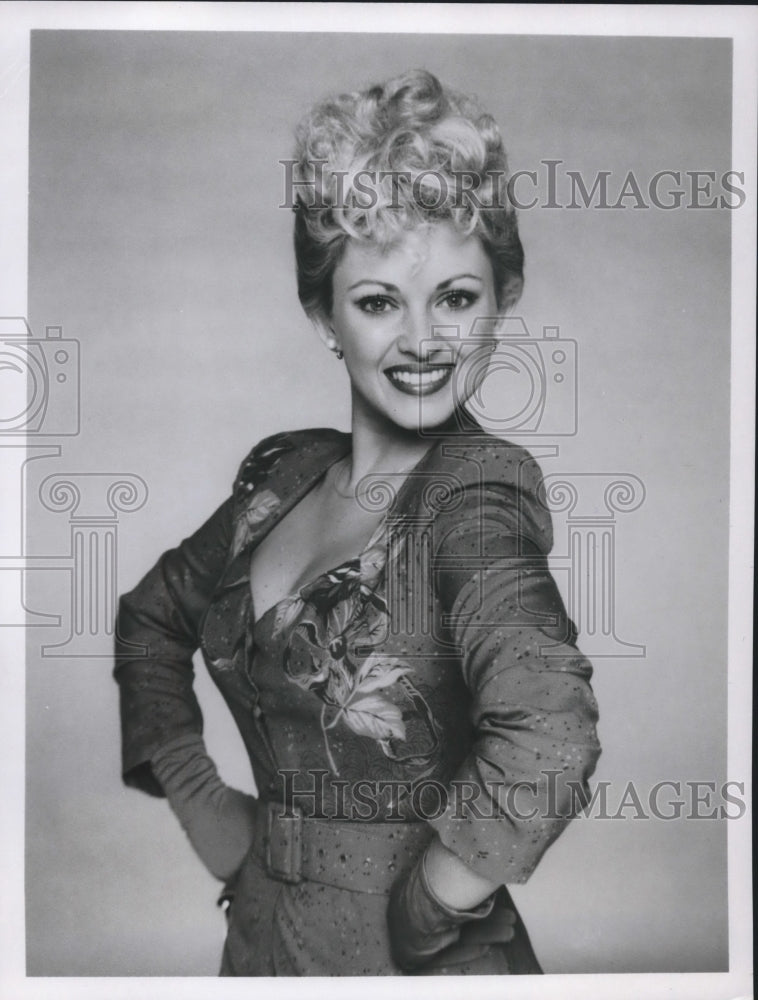 1980 Press Photo Actress Lorna Patterson stars in ABC&#39;s TV show &quot;Goodtime Girls&quot; - Historic Images