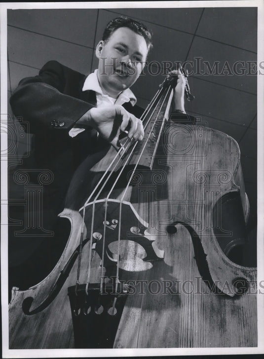 1959, Dave Kennedy musician & composer, Milwaukee, Wisconsin - Historic Images