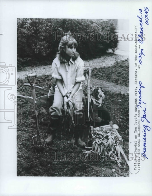 1980, Felicity Kendal stars in "The Good Neighbors" - mjp28268 - Historic Images
