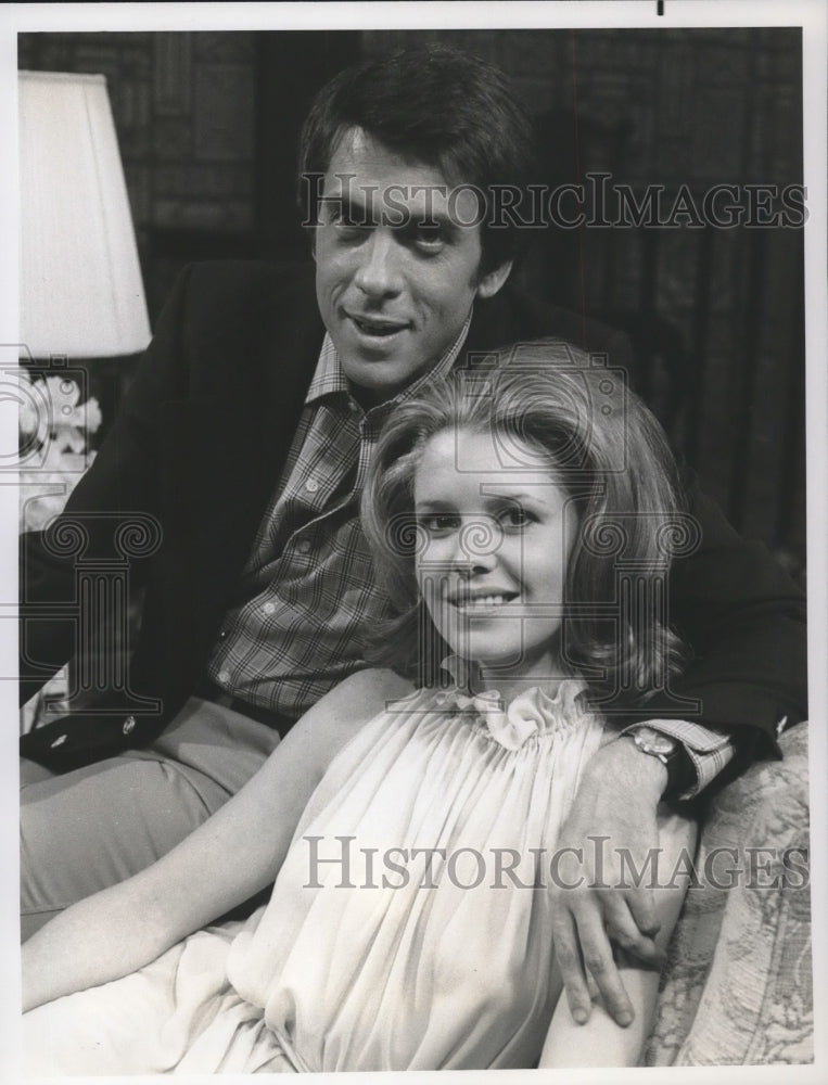 1974, Barry Jenner &amp; Fawne Harriman star in &quot;Somerset&quot; on NBC-TV - Historic Images