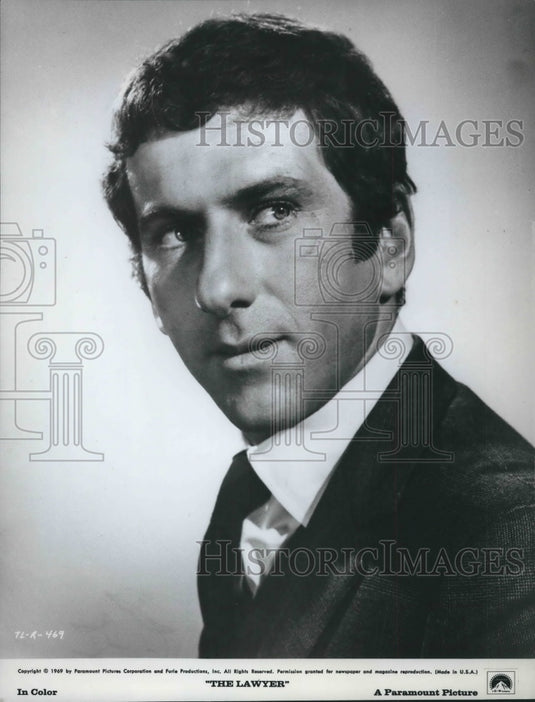 1969 Actor Barry Newman in "The Lawyer" - Historic Images