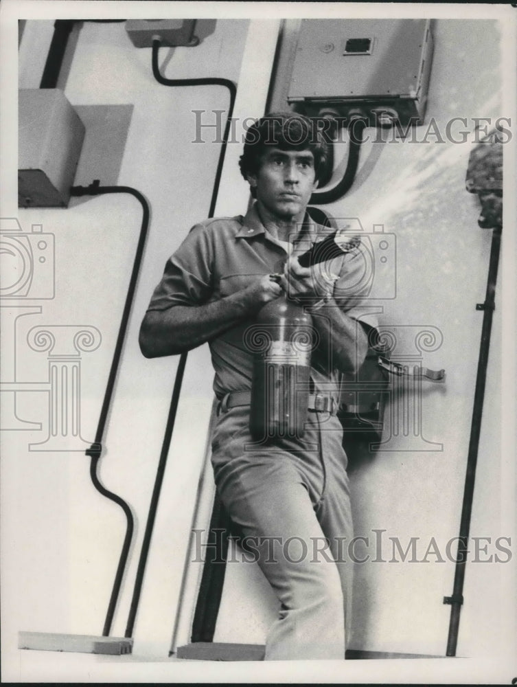 1980 Press Photo Jim McMullan Stars As John Moore In CBS&#39; &#39;Beyond Westworld&#39;- Historic Images