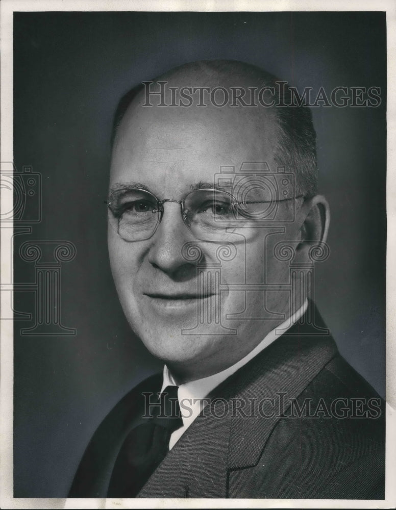 1959 Press Photo Journal Company Vice-President And Manager Joseph E. McMullen - Historic Images