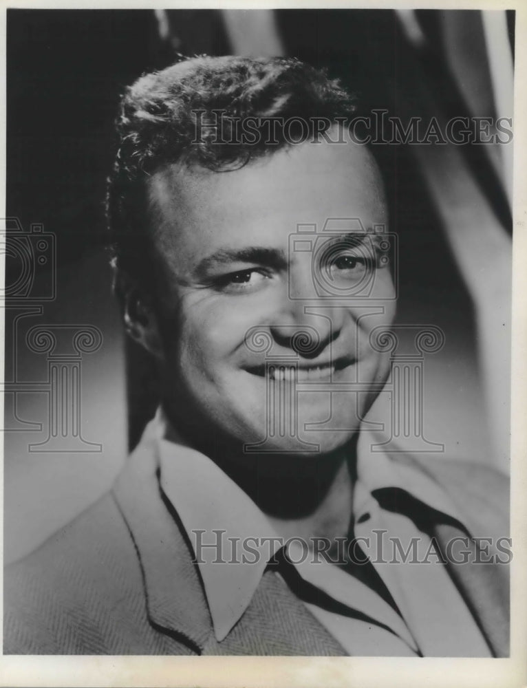 1953, Actor Brian Keith on TV Show "The United States Steel Hour" - Historic Images
