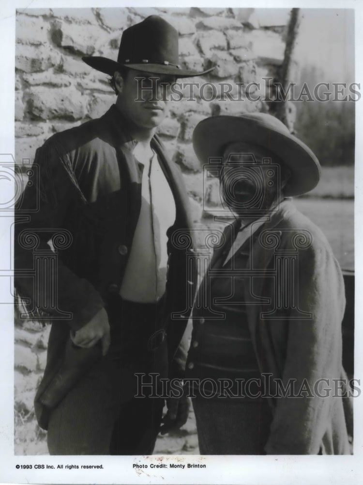 1993 Press Photo Brad Johnson In &#39;Ned Blessing: The Story Of My Life And Times&#39; - Historic Images