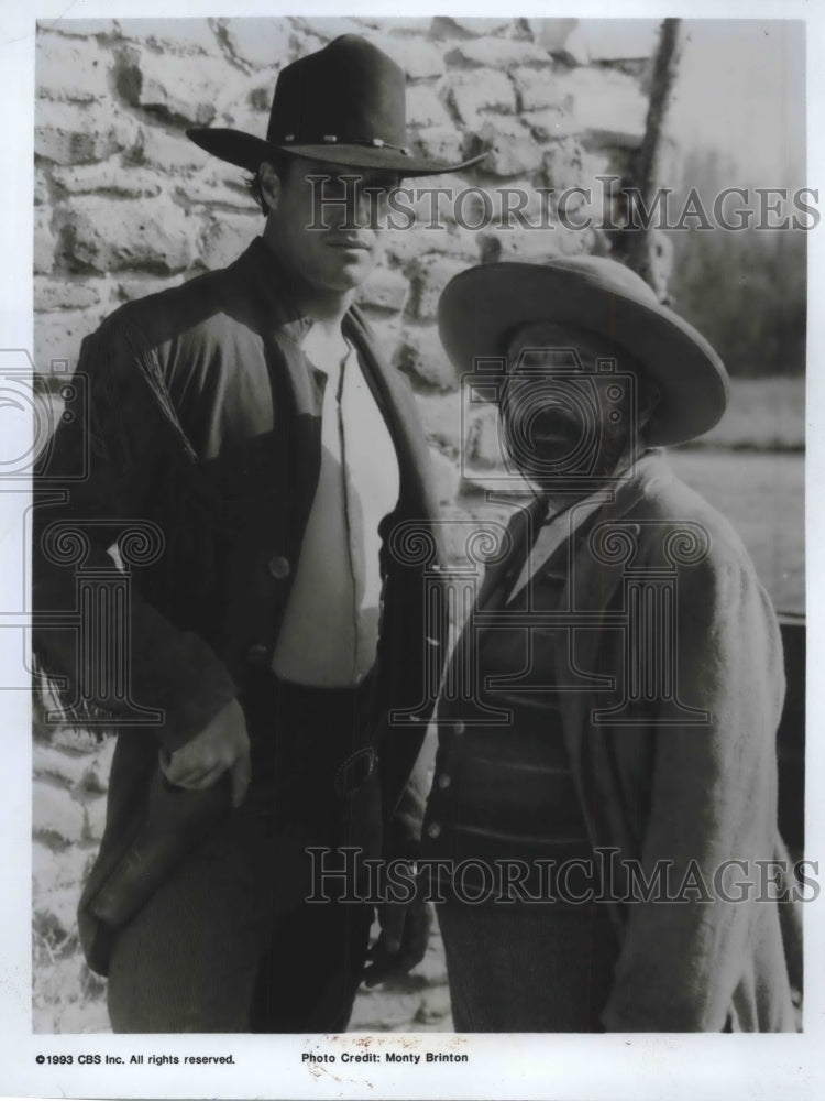 1993 Press Photo Brad Johnson In 'Ned Blessing: The Story Of My Life And Times' - Historic Images