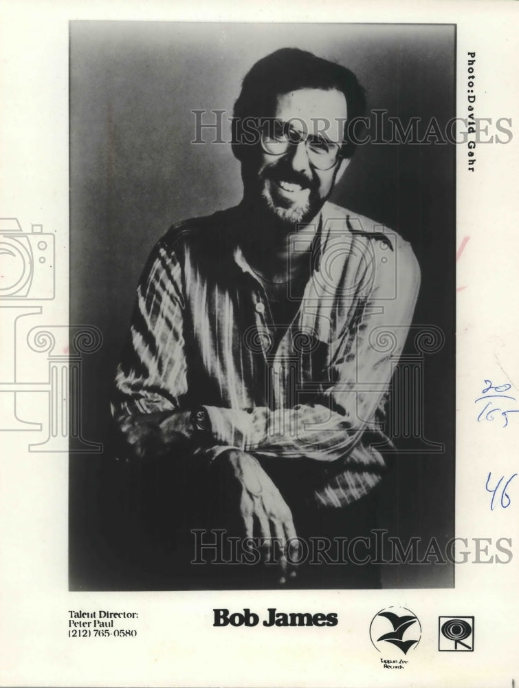 1981 Press Photo Jazz Musician Bob James - mjp28567-Historic Images