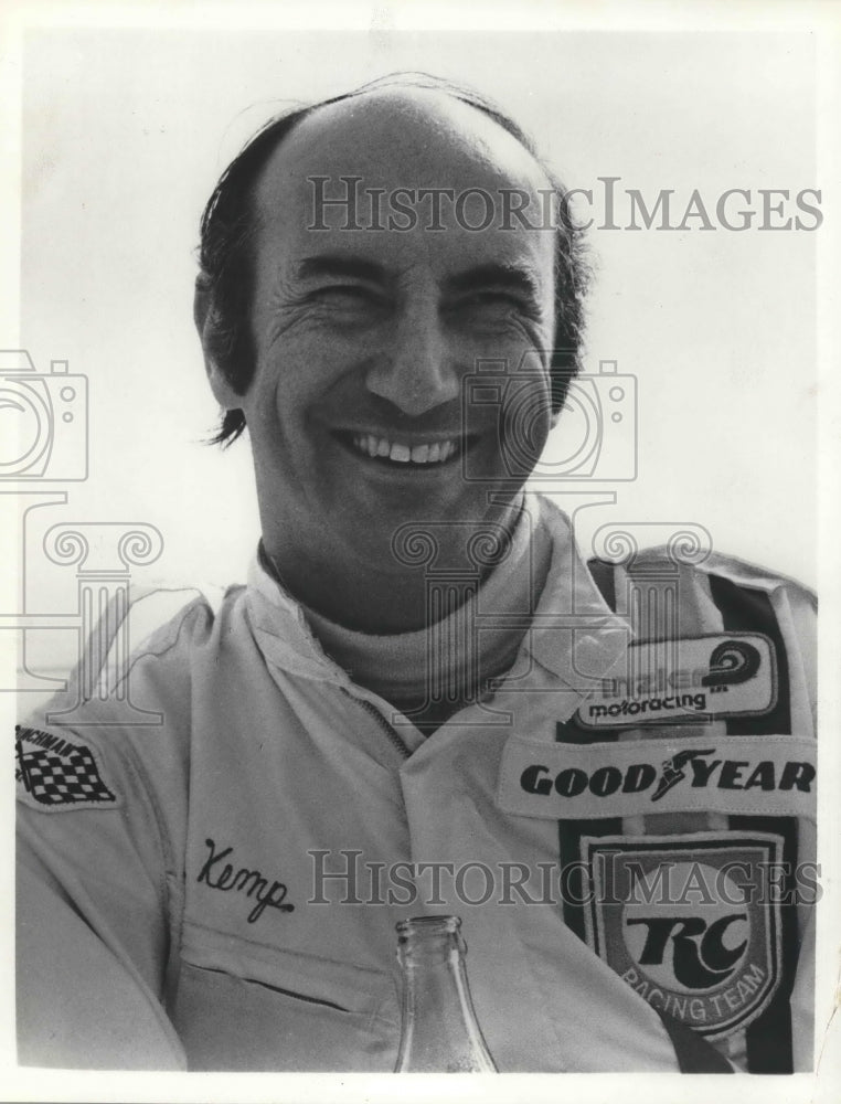 1973 Press Photo Racer Charlie Kemp - Historic Images