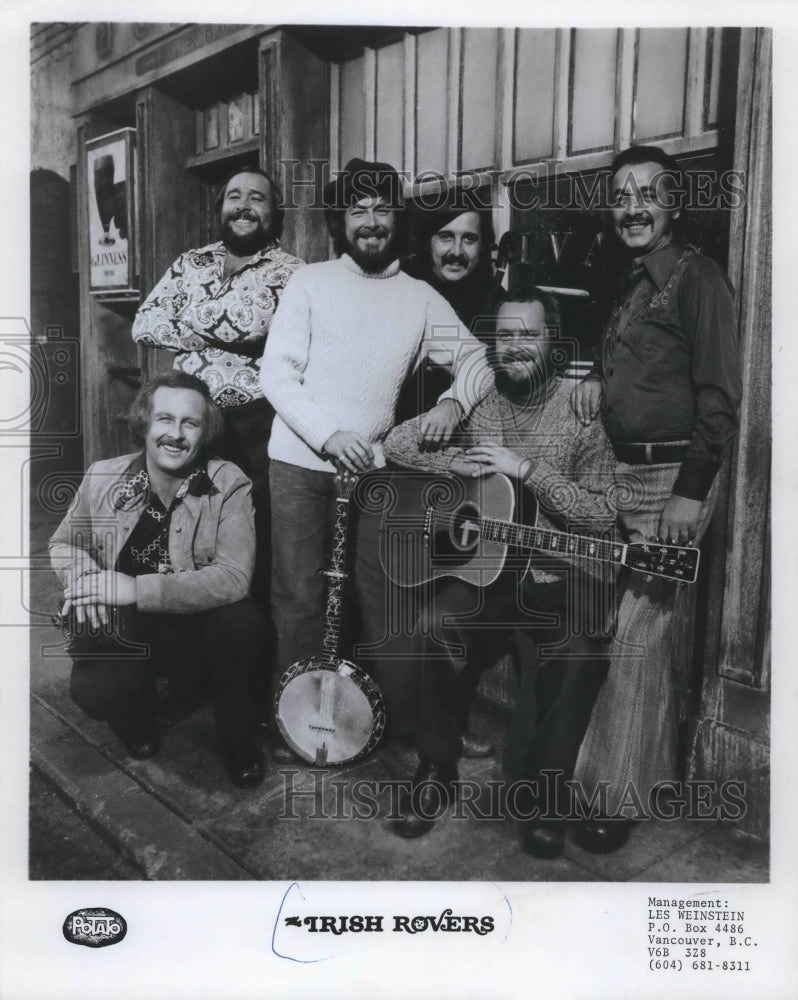 1981 Press Photo Irish Rovers band - mjp28580 - Historic Images