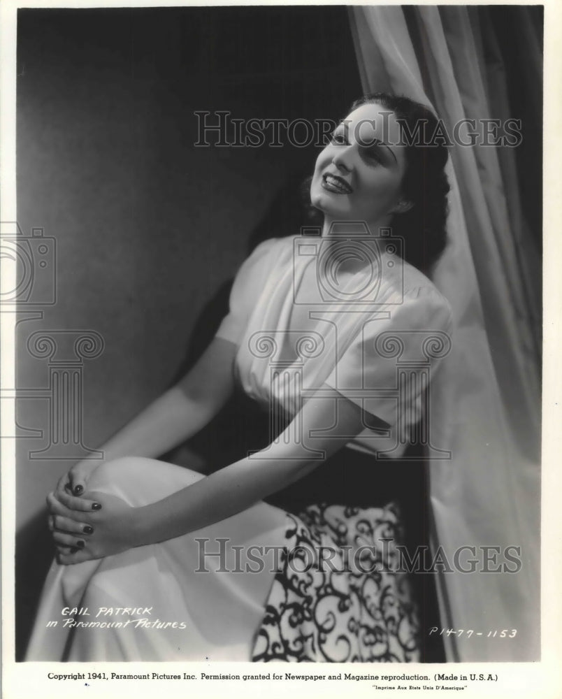 1941, Gail Patrick Jackson, actress & producer - Historic Images