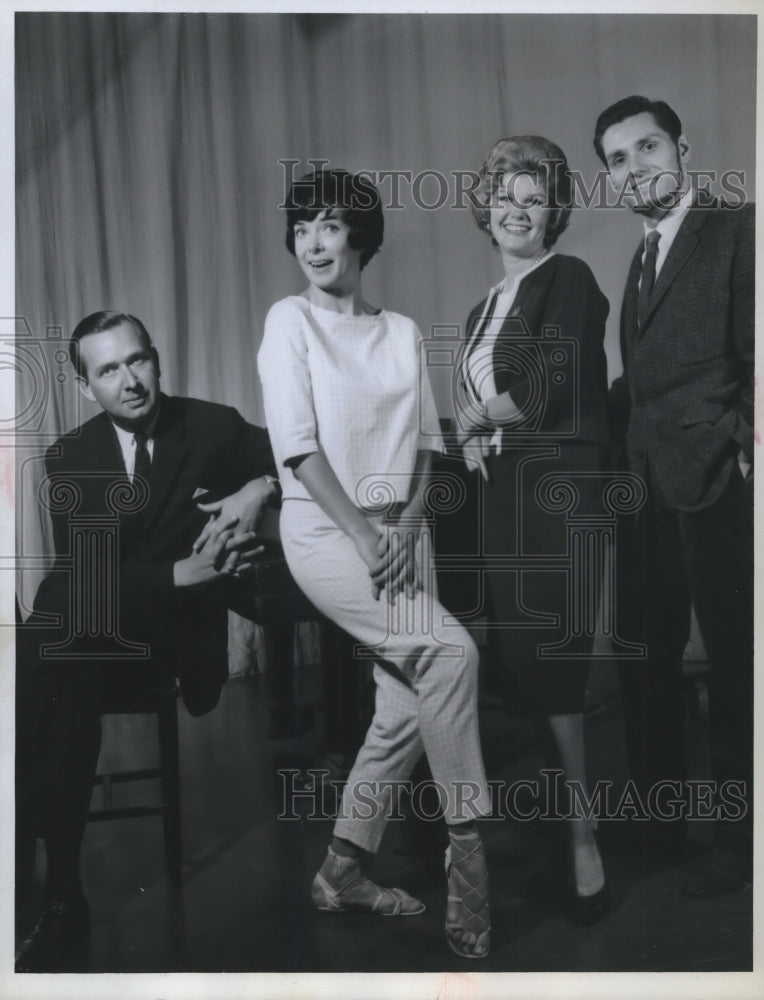 1962, Grant Johannesen & co-stars on "Bell Telephone Hour" - Historic Images