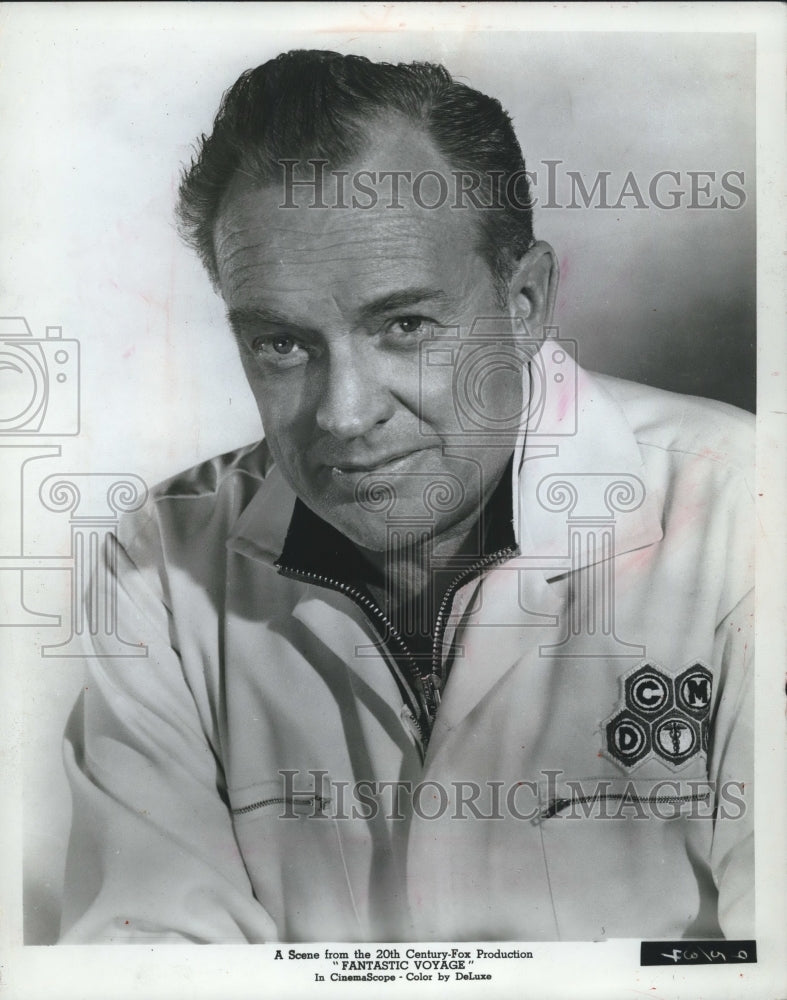 1966, Actor Arthur Kennedy as he appeared in the "Fantastic Voyage" - Historic Images