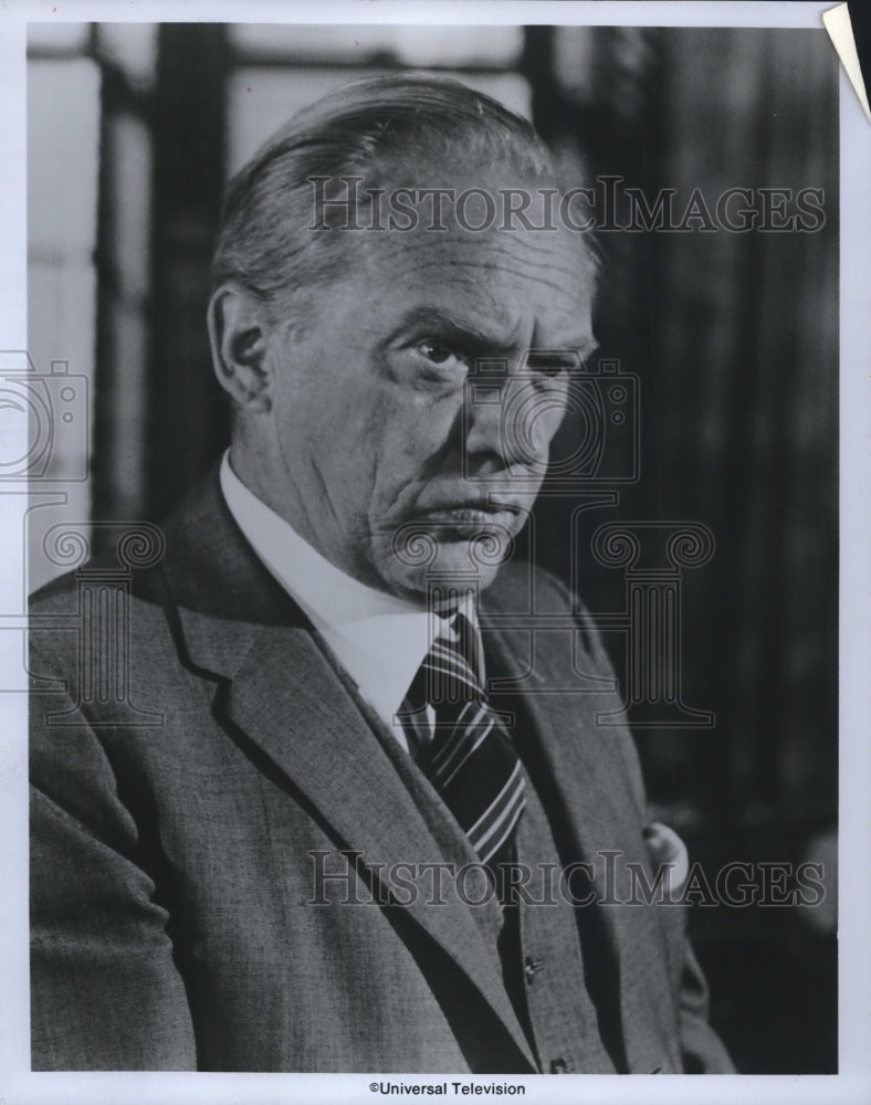 1974, Arthur Kennedy acts in &quot;Portrait: The Man From Independence&quot; - Historic Images