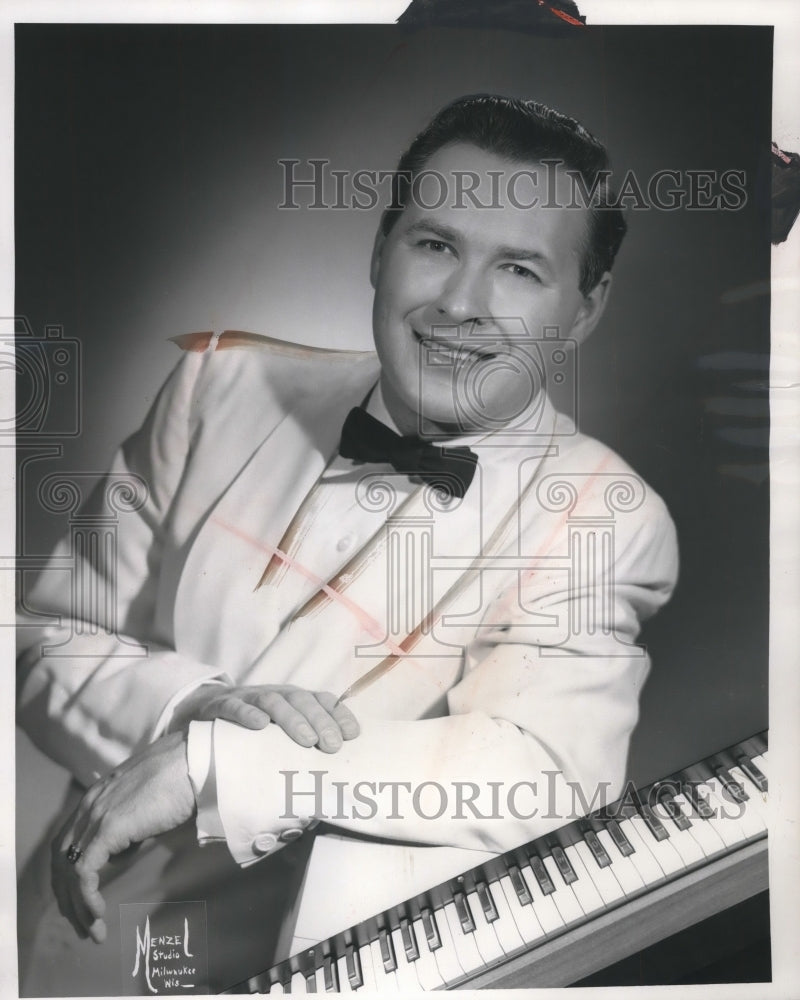 1958, Band leader and composer Dave Kennedy of Milwaukee - Historic Images