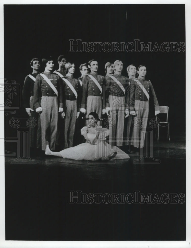 1970 Press Photo Ruth Perez as "Pigtails" in "Graduation Ball."- Historic Images