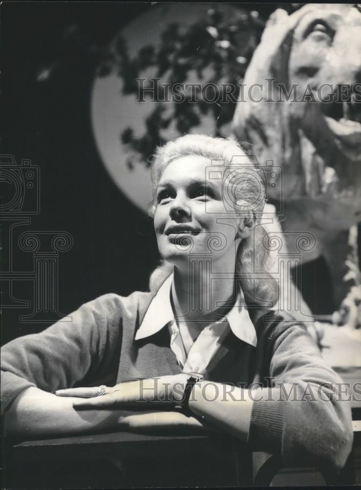 1966, Betsy Palmer stars in "The Girl Who Saw Too Much" - Historic Images