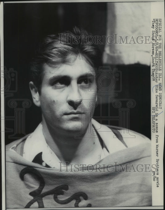 1969, Actor Mike Sevareid in "They Shoot Horses, Don't They?" - Historic Images