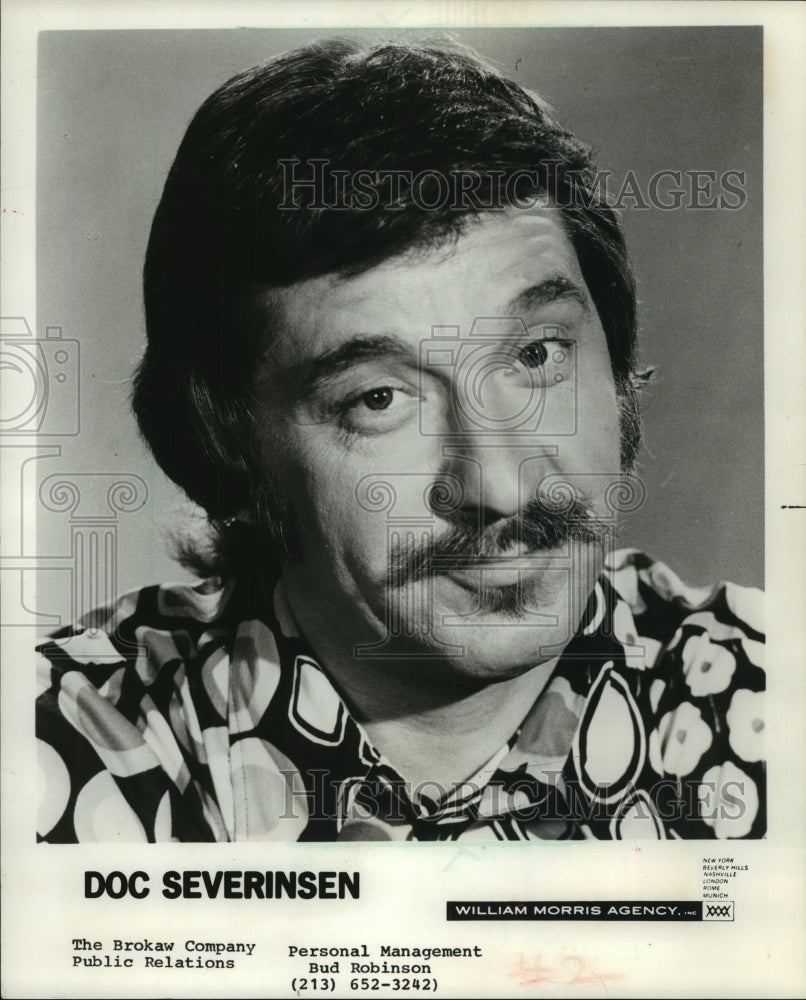 1980 Press Photo Doc Severinsen entertainer - mjp28812-Historic Images