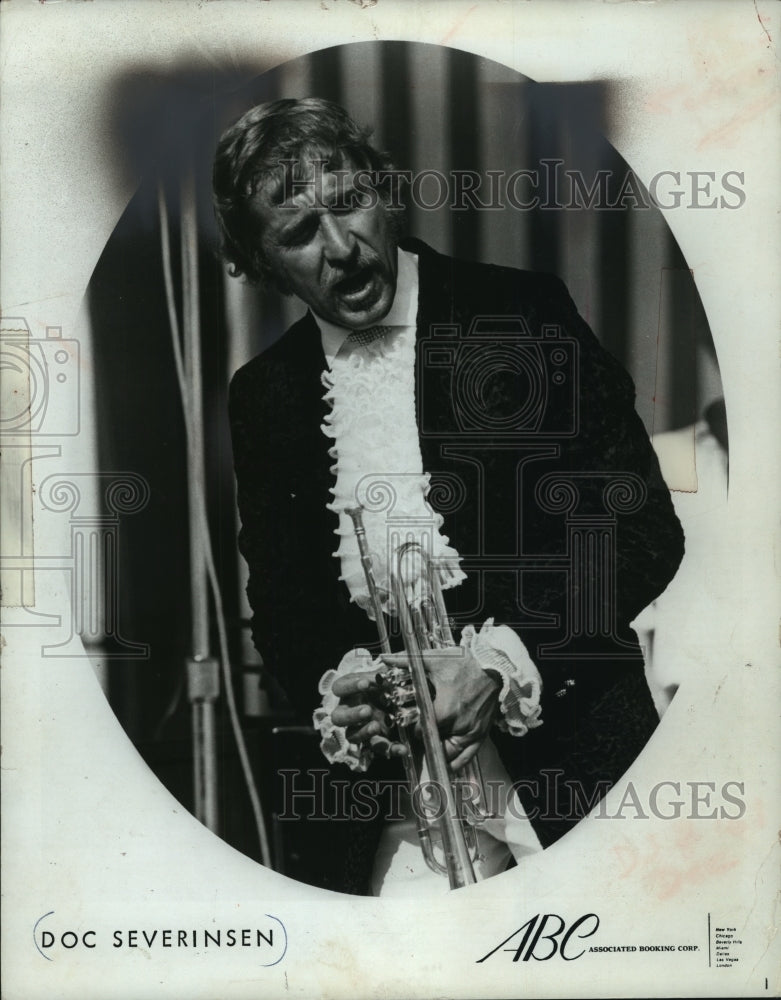 1971, Trumpeter &amp; conductor, Doc Severinsen, to play at P.A.C concert - Historic Images