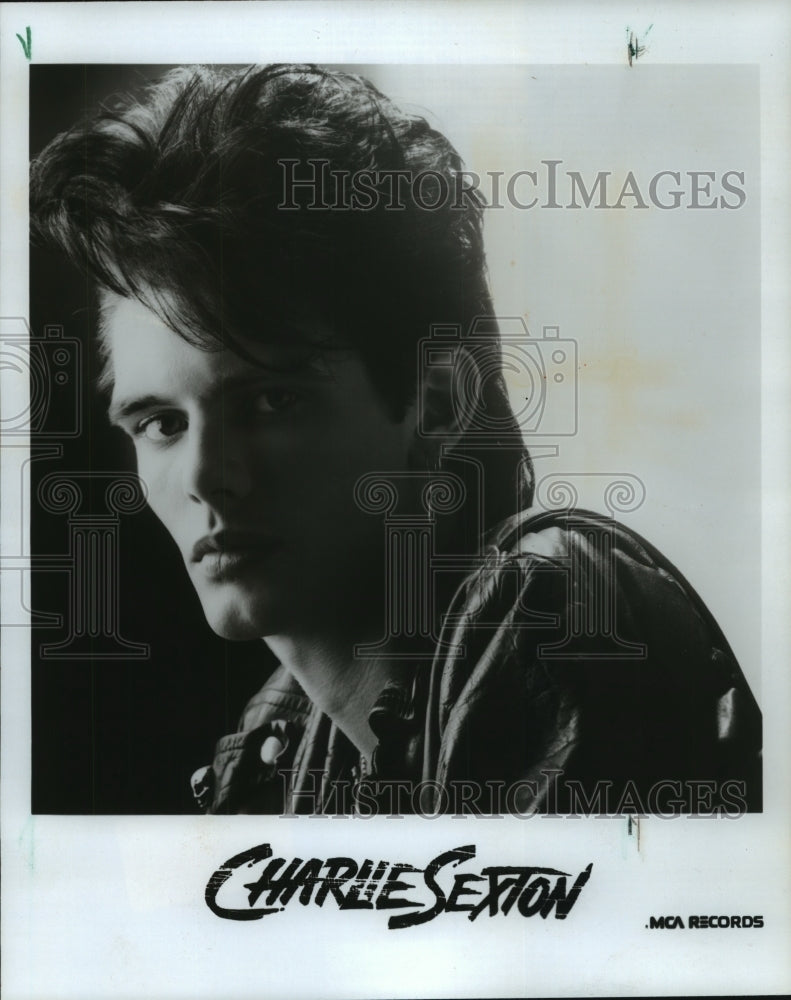 1986, Charlie Sexton, entertainer - mjp29072 - Historic Images