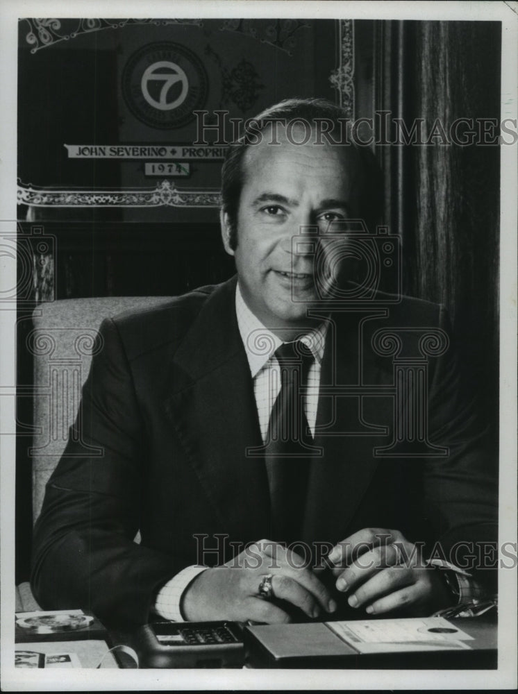1982, John C. Severino, president ABC Television - mjp29074 - Historic Images