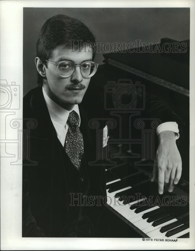 1978 Press Photo Pianist Peter Serkin - mjp29096-Historic Images