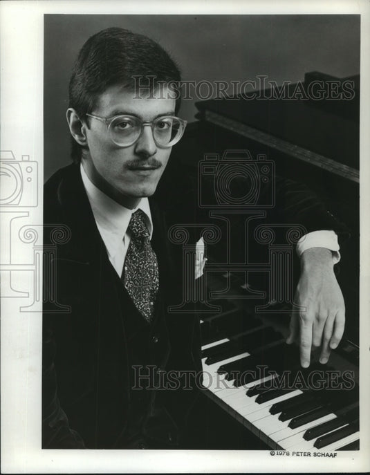 1978 Press Photo Pianist Peter Serkin - mjp29096-Historic Images