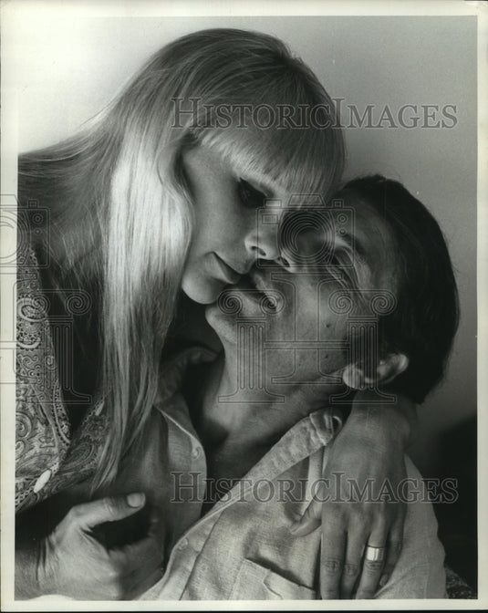 1968, Joe Hyams and Miss Elke Sommer were married in late 1964. - Historic Images