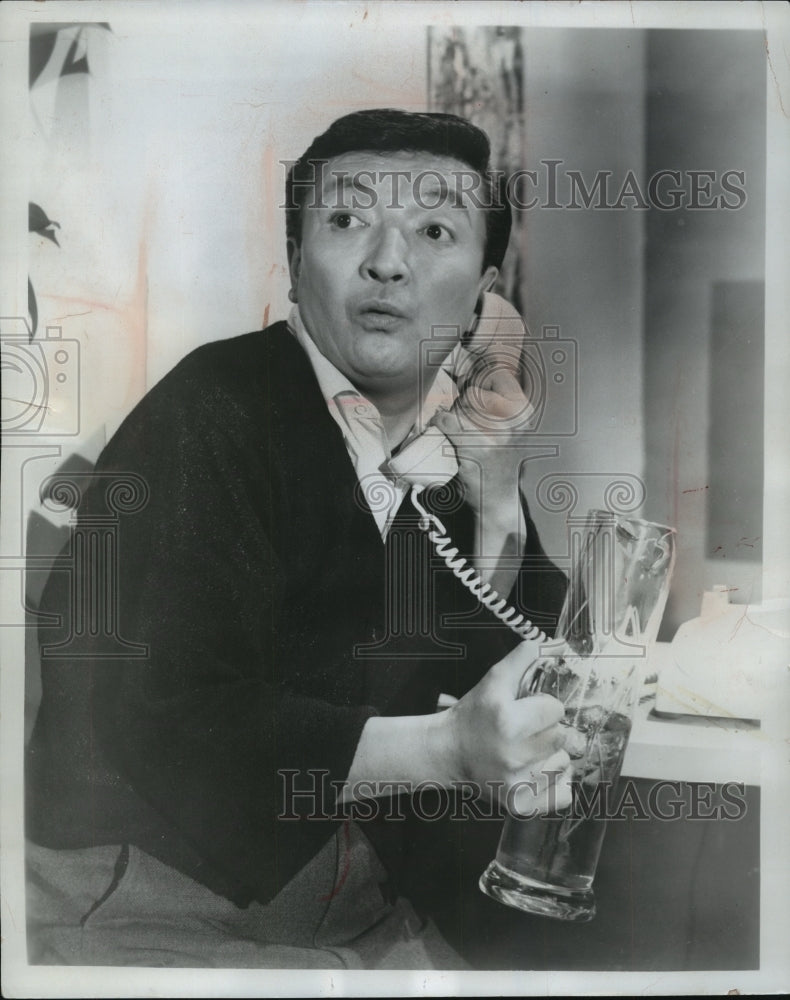 1976 Press Photo Actor Jack Soo Co-Stars As Rocky In 'Valentine's Day'-Historic Images