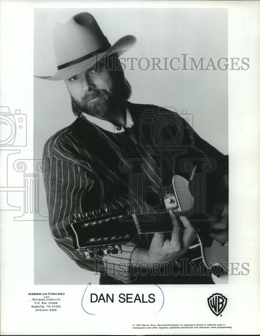 1993, Dan Seals, County Musician - mjp29231 - Historic Images