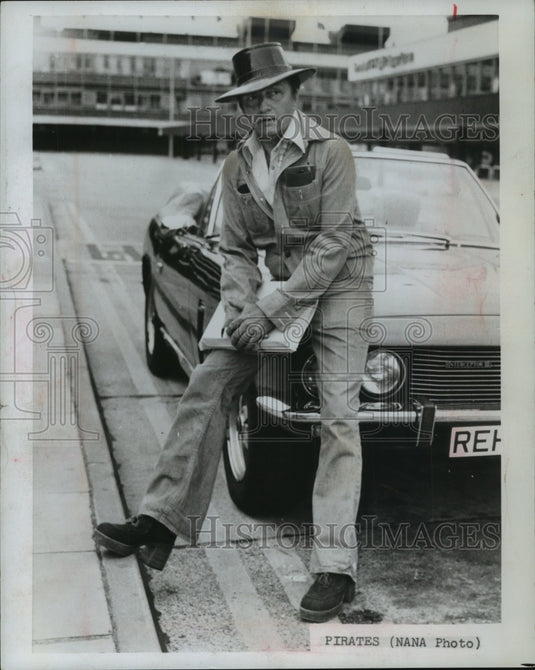 1974, Author Harold Robbins in London - Historic Images