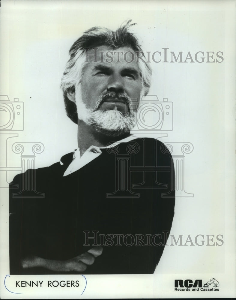 1984, Musician Kenny Rogers - mjp29270 - Historic Images