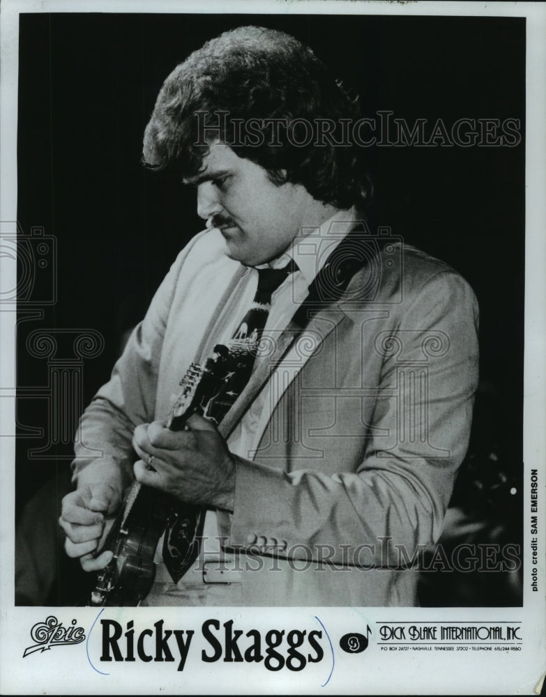 1984, Country Singer Ricky Skaggs - mjp29332 - Historic Images