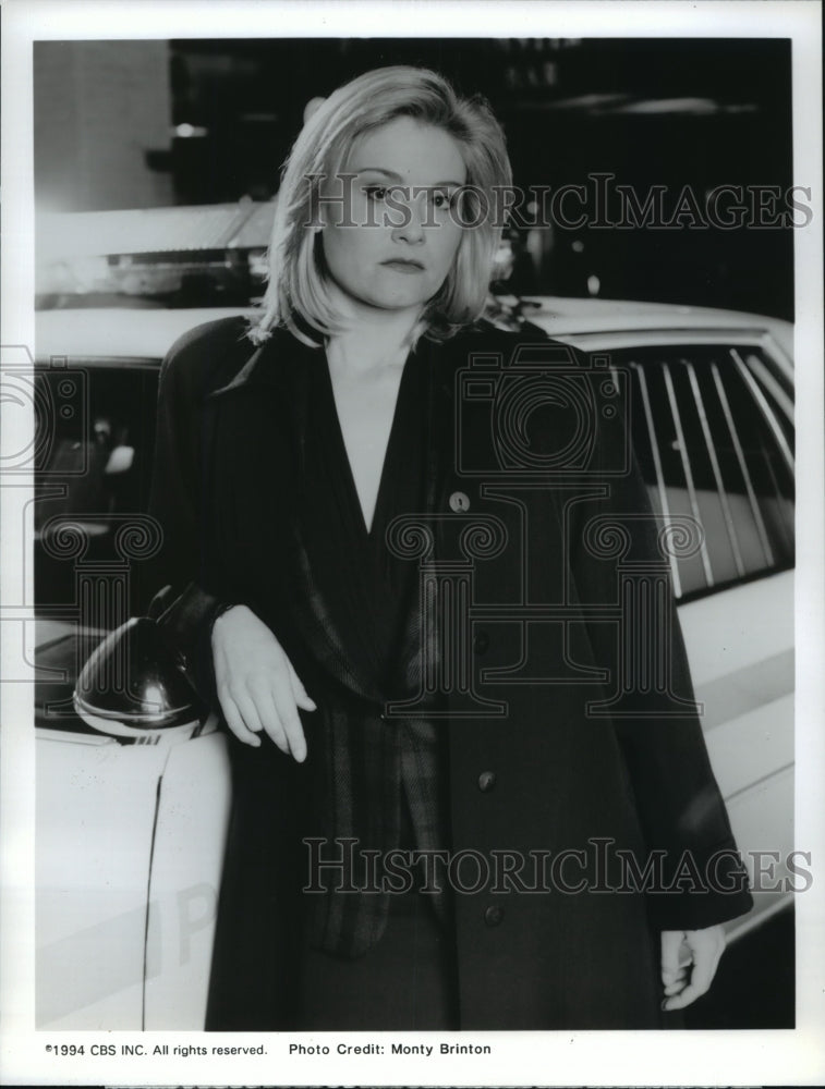 1993, Actress Karen Sillas Stars In CBS' 'Under Suspicion' - Historic Images