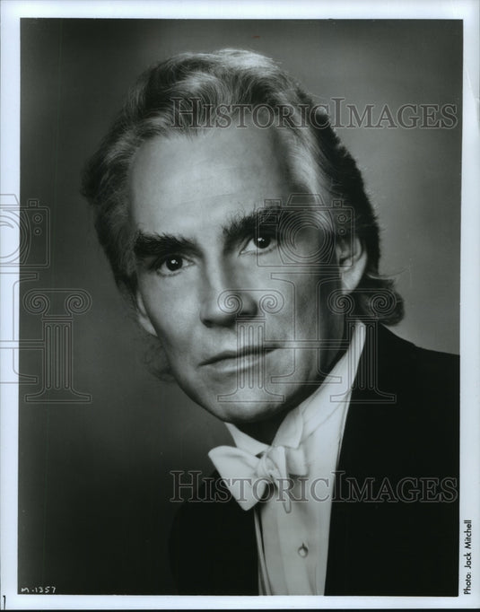 1993 Press Photo Kenneth Schermerhorn, former Milwaukee Symphony Director - Historic Images