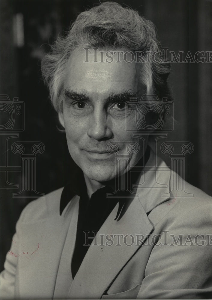 1983 Press Photo Kenneth Schermerhorn at Choristers&#39; dress rehearsal - mjp29459-Historic Images