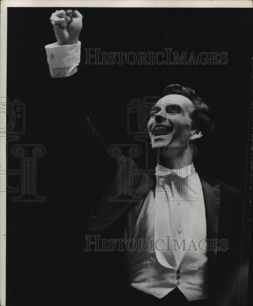 1968, Kenneth Schermerhorn of Milwaukee Symphony Orchestra - Historic Images