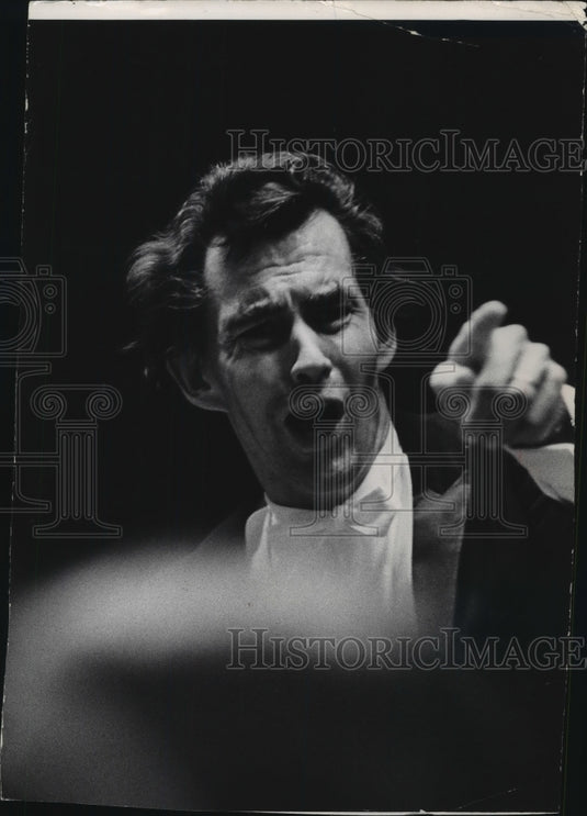 1968, Conductor Kenneth Schermerhorn - Historic Images