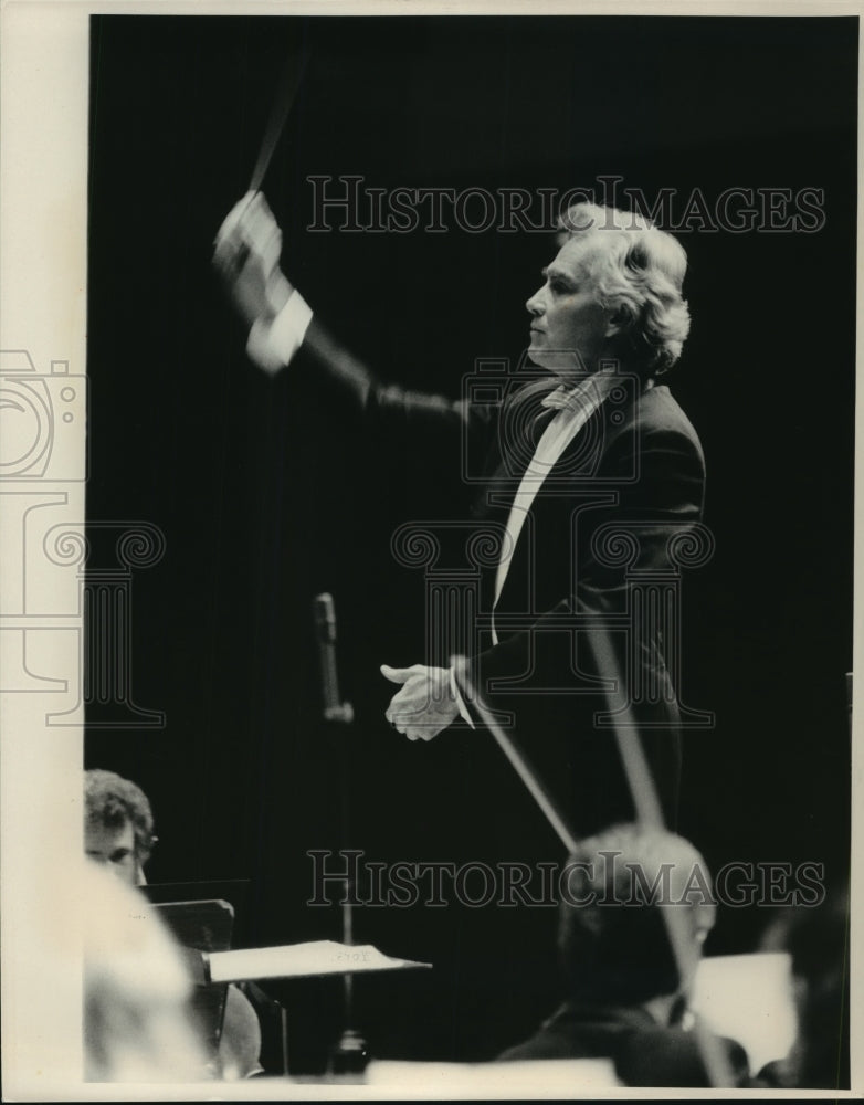 1993 Press Photo Conductor Kenneth Schermerhorn - mjp29470 - Historic Images