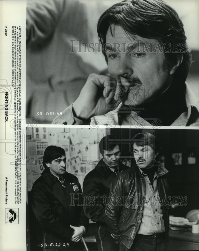 1982 Press Photo Tom Skerritt stars in Paramount Pictures' "Fighting Back" - Historic Images