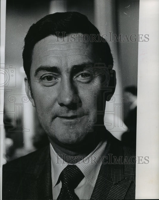 1970 Milwaukee Station Manager Otto Schlaak - Historic Images