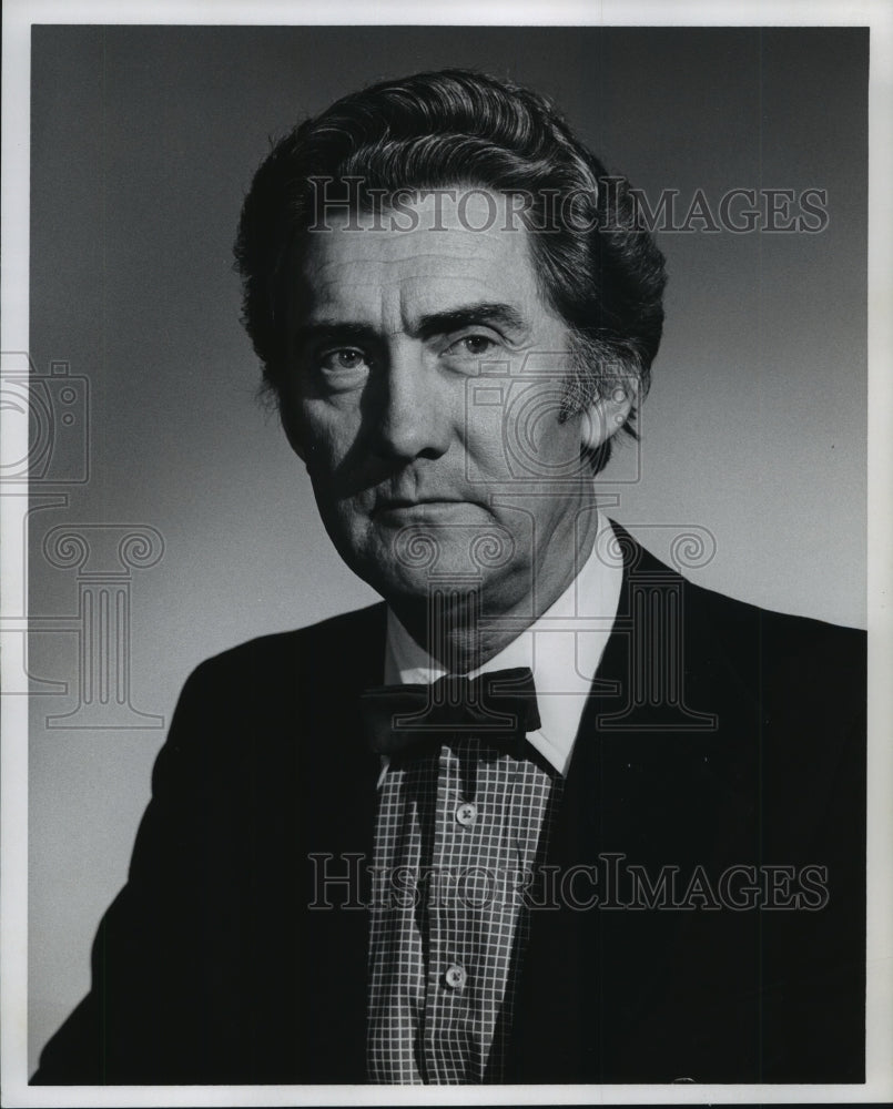 1978 Press Photo Dr. Otto Schlaak, WMVS/WMVT General Manager - mjp29559-Historic Images