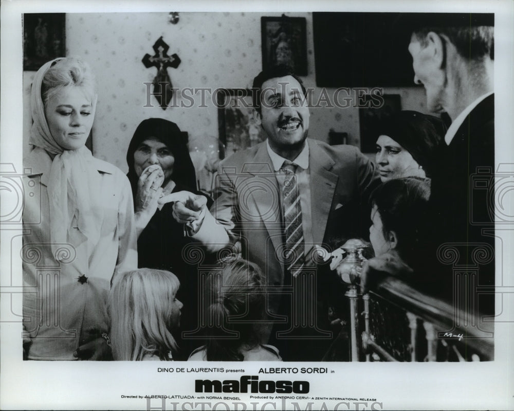1965, Alberto Sordi &amp; Norma Bengeli in &quot;Mafioso&quot; - Historic Images