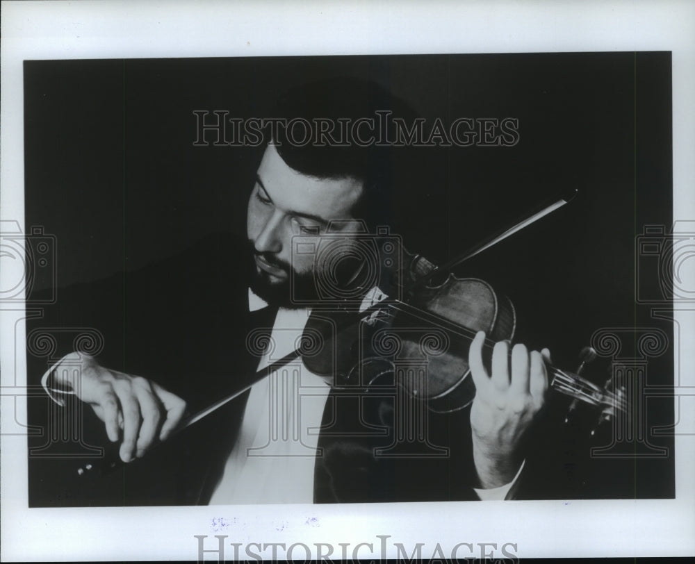 1983, Violinist Dmitry Sitkovetsky - mjp29831 - Historic Images