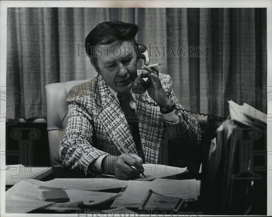 1974 Press Photo Dave Kennedy, recording industry executive, Milwaukee - Historic Images