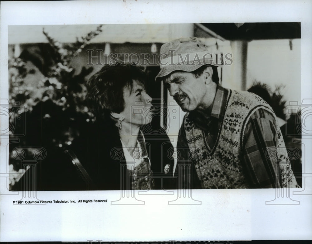 1993 Press Photo Shirley MacLaine and Tom Skerritt in "Steel Magnolias" - Historic Images