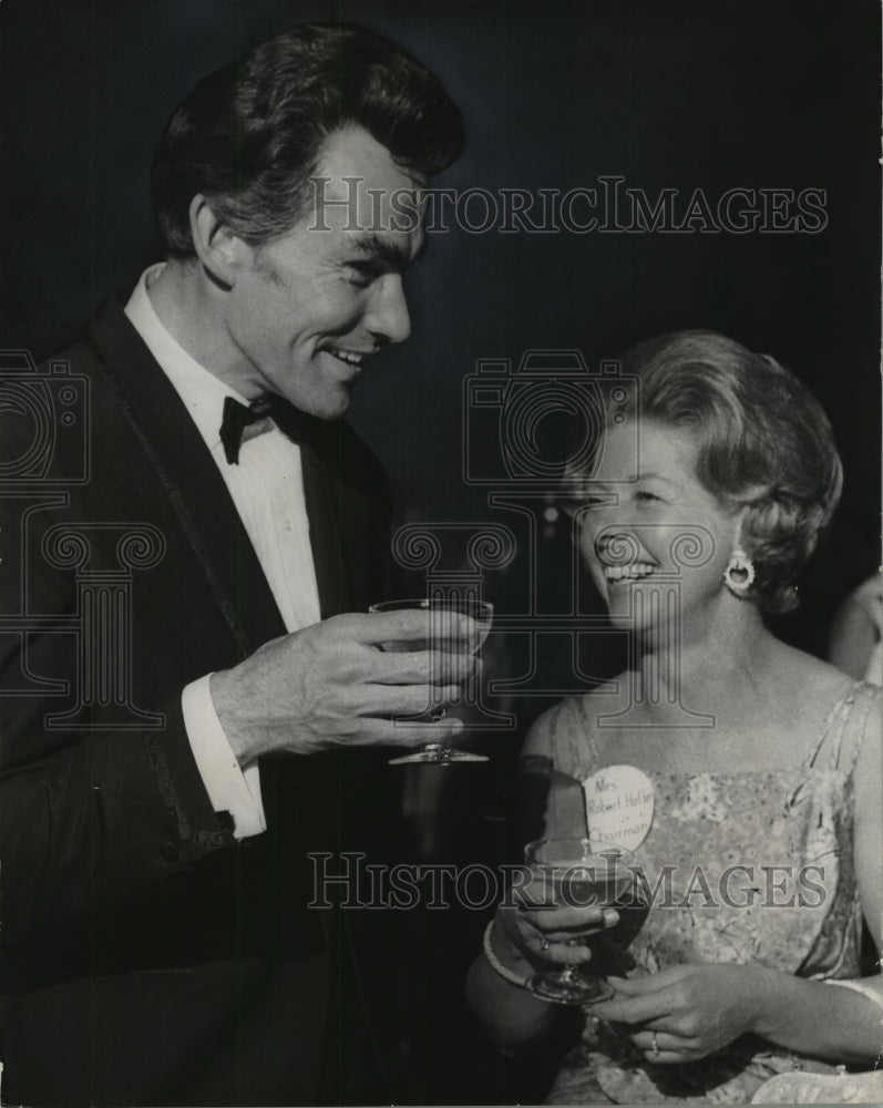1969, Kenneth Schermerhorn With Woman At Gala At Sheraton Hotel - Historic Images