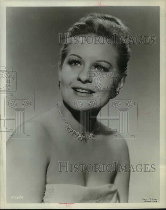 1968 Press Photo American soprano Lucille Kailer - Historic Images